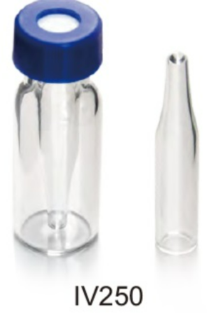 Diaguru Micro-Insert 250ul For 9mm Vial 31x5.7mm Box/100