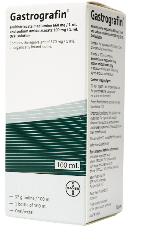 Bayer Gastrograffin 100ML Bottle