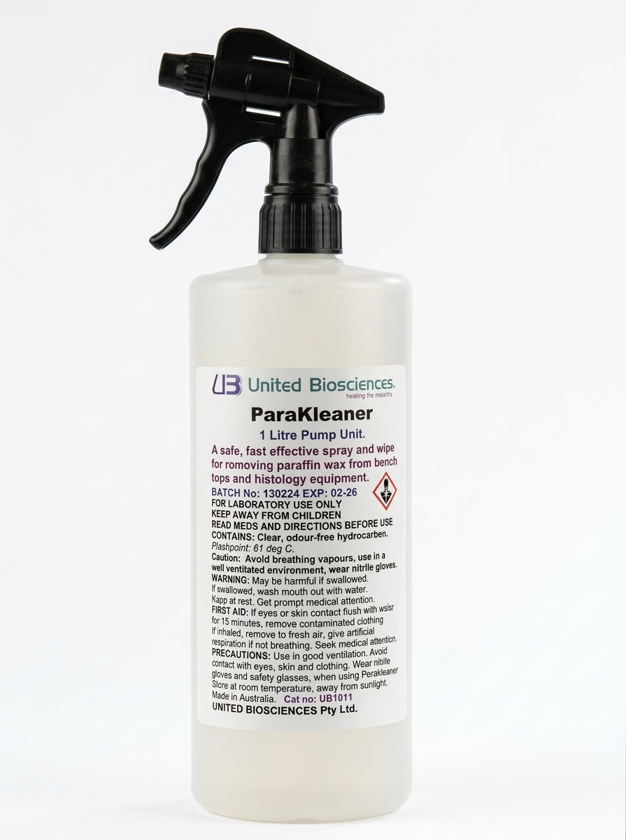 Para-Kleaner Paraffin Cleaning Spray 1L Pump Pack