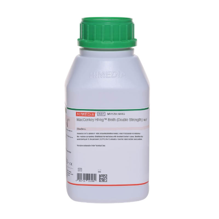 Himedia MacConkey HiVeg™ Agar w/ CV, NaCl, 0.005% NR and 1.5% Agar 500GM