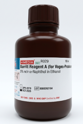 Himedia Barritt Reagent A (for VP test) Voges-Proskauer test, 100ML