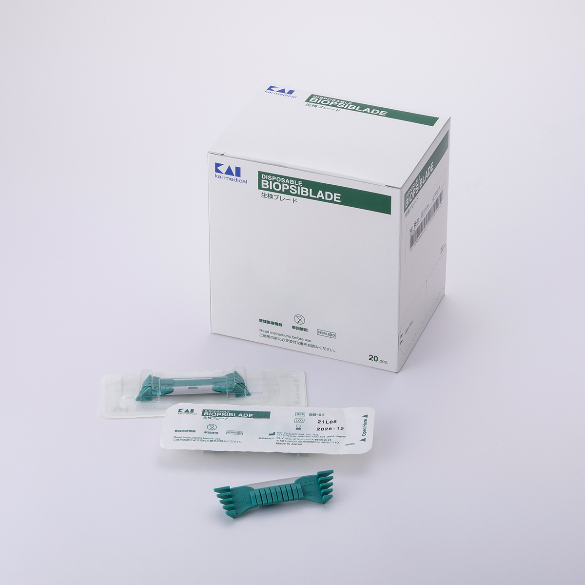 Kai Biopsy Blades Box/20
