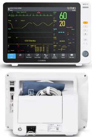 Comen ND10 , 10.4 inch Basic Ward 5 parameter Patient Monitor