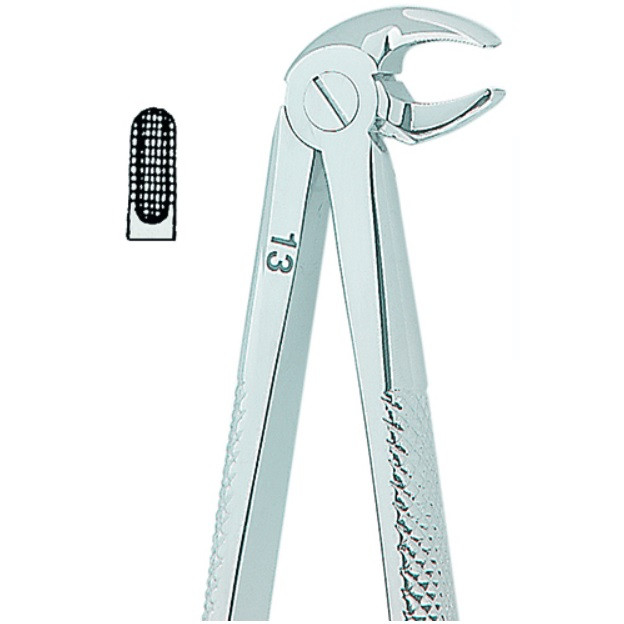 Kohler Extracting Forceps English No. 13 MEDIUM