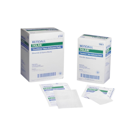 Telfa “Ouchless” Non-Adherent Dressing, 7.5 X 10cm Box/100