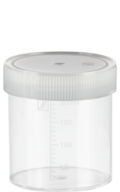 Sarstedt 250ml Polypropylene Container Screw Cap with Graduation 240/ctn