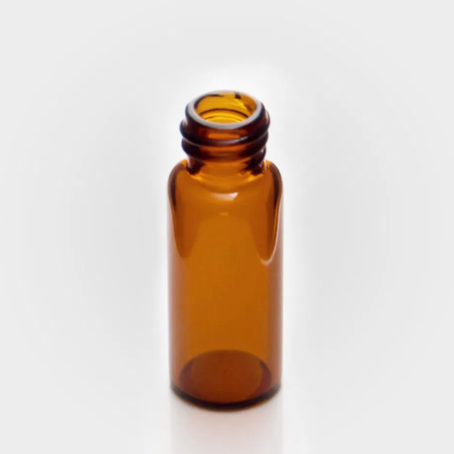 DiaGuru 1.5mL Amber Screw Neck Vial 8-425 Thread 11.6×32mm Type 5.0 Glass 100pcs/pack