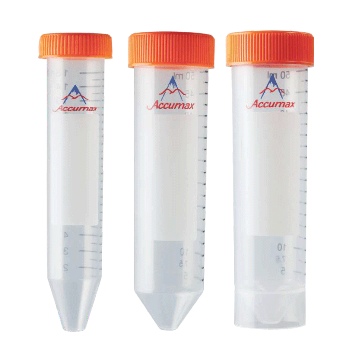 DiaGuru 50mL Centrifuge Tubes Racked 25 pcs/Rack 500 pcs/Carton
