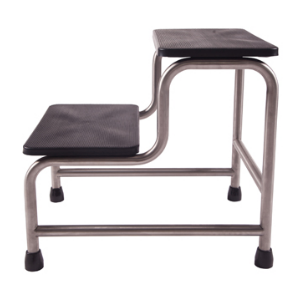 Diaguru Double Step Stool Black