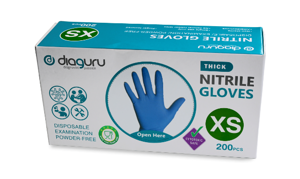 Diaguru Nitrile Examination Gloves Powder-Free