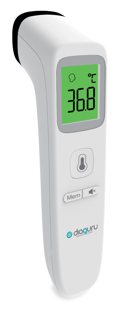 Diaguru Forehead Thermometer Infrared Each