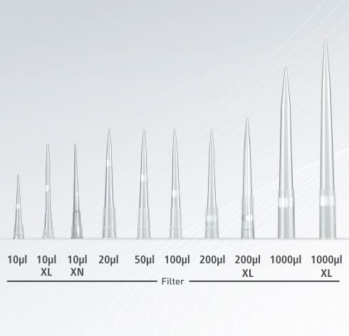 DiaGuru Universal Graduated Pipette Tip, Sterile, Filter Tips, Low Retention