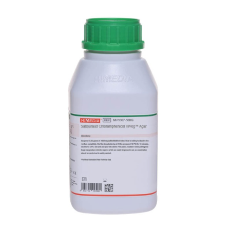 HiMedia Sabouraud Chloramphenicol HiVeg Agar 500g Jar