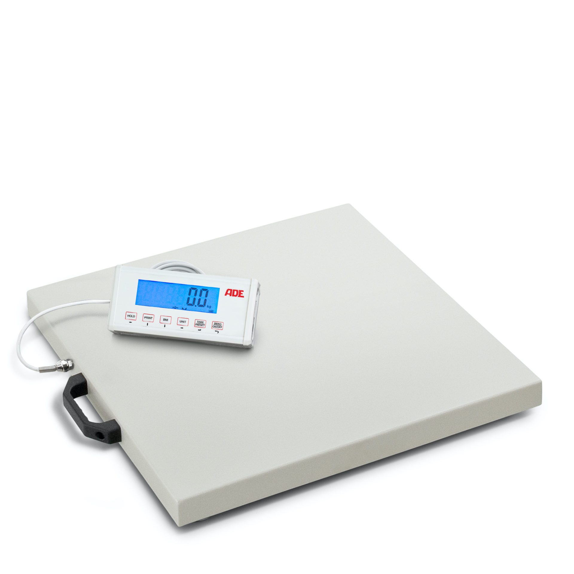 ADE Electronic Hand Rail Scale 300kg Cap, 100g Grad 520x520mm