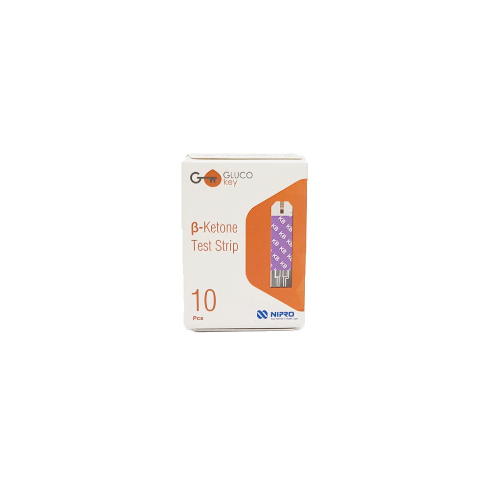 Glucokey Ketone Test Strips Box/10