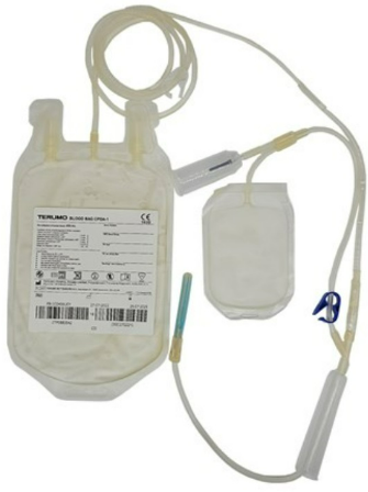 Terumo Single Blood Bag CPDA-1 450mL CTN/40