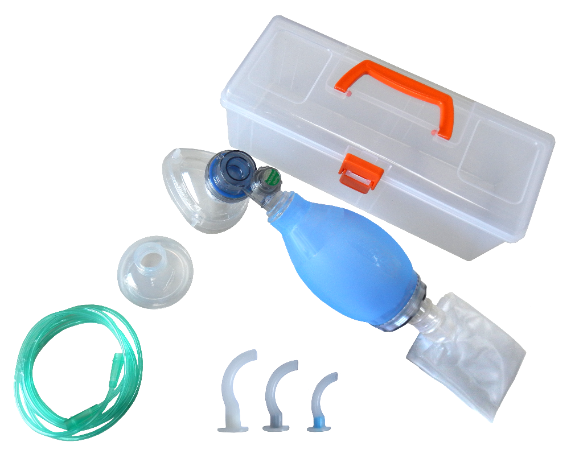 Addtech Neonatal Resuscitator Kit Self-Inflating Bag and Mask