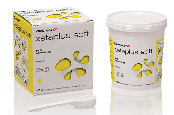 Zhermack Zetaplus Soft C-Silicone Clinical Putty 900ml Tub