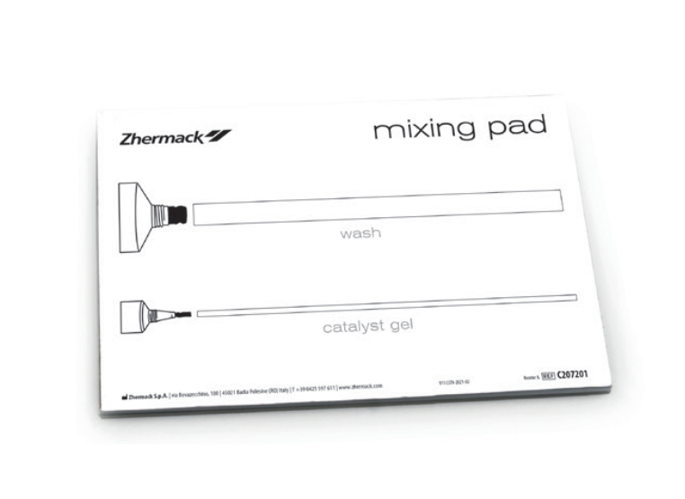 Zhermack Condensation Silicone Mixing Pads 15 Sheets/Pad