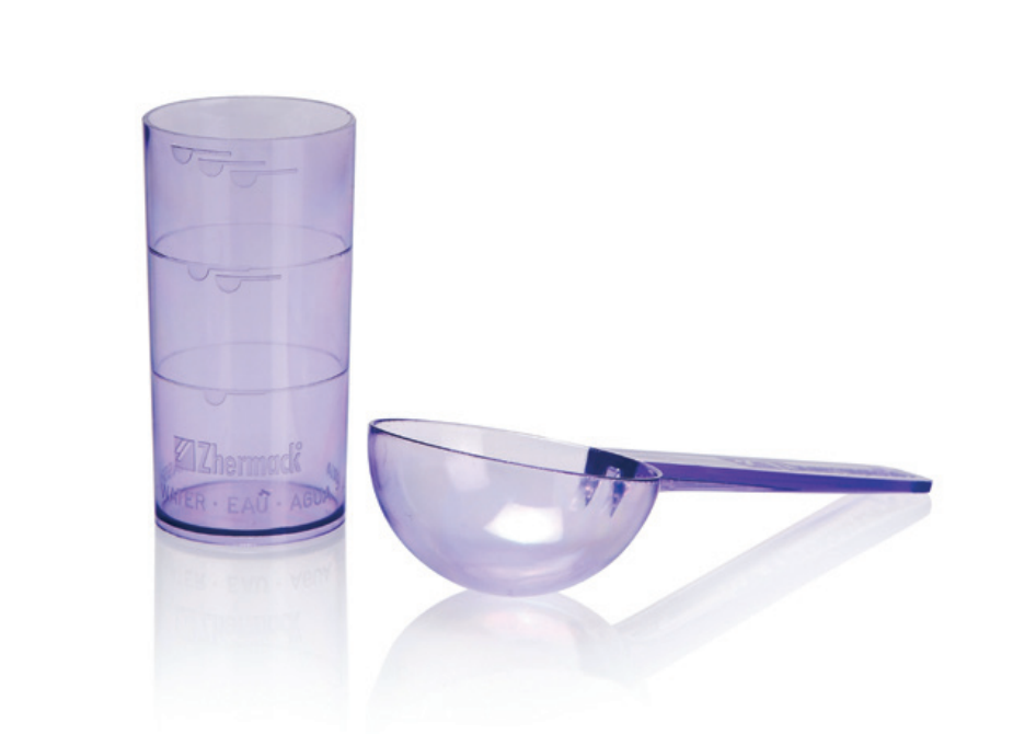 Zhermack Measuring Cups Set for Hydrocolor 5 - Hydrogum 5