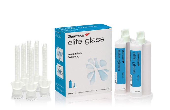 Zhermack ELITE GLASS Silicone Clear Matrix Material Kit