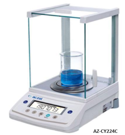 Aczet Analytical Scale 220g/0.1mg Internal Calibration