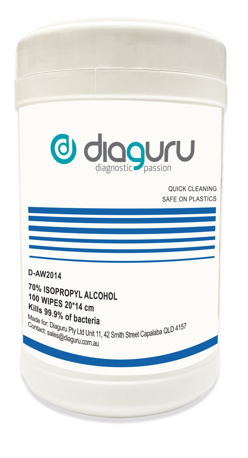 Diaguru Alcohol (70% IPA) Wipes