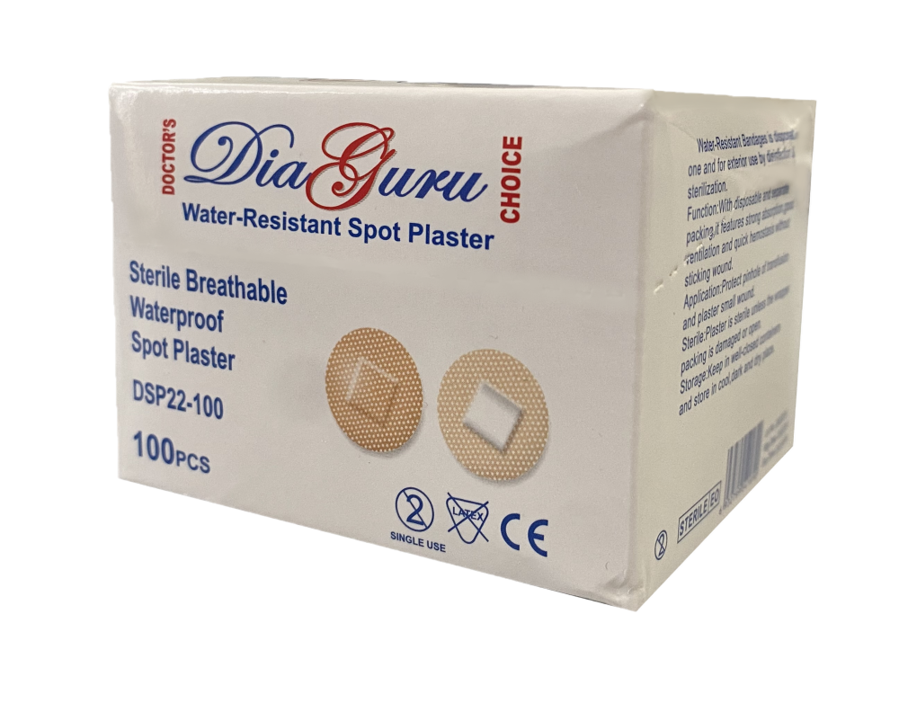 Diaguru Spot Plaster Waterproof Sterile Box/100