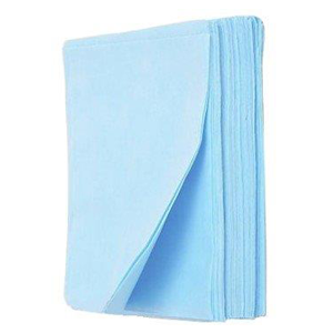 Diaguru Light Blue Non-Woven Disposable Flat Bedsheets Pack/20