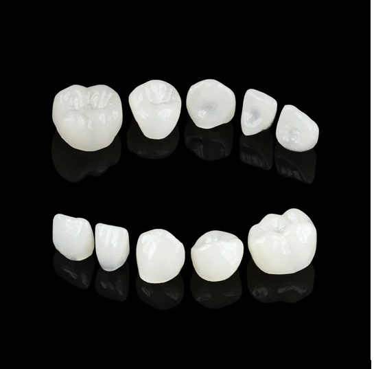 Pediatric Crown Sizing Guide Set: Includes 6 guides from tooth 5 to 5 (S/M/L up and low)