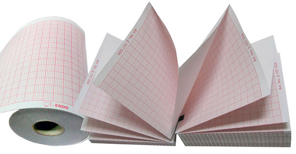 Cardioline ECG Printer Paper 210mm Z-Fold  200 Sheets/Pack