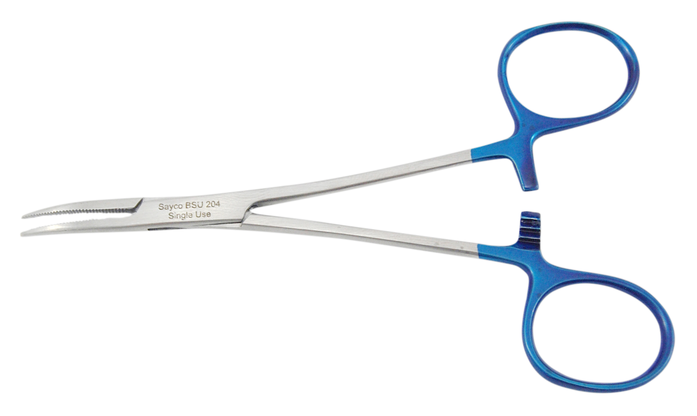 Healstead Mosquito Forceps Curved Single Use Sterile 12.5cm EACH