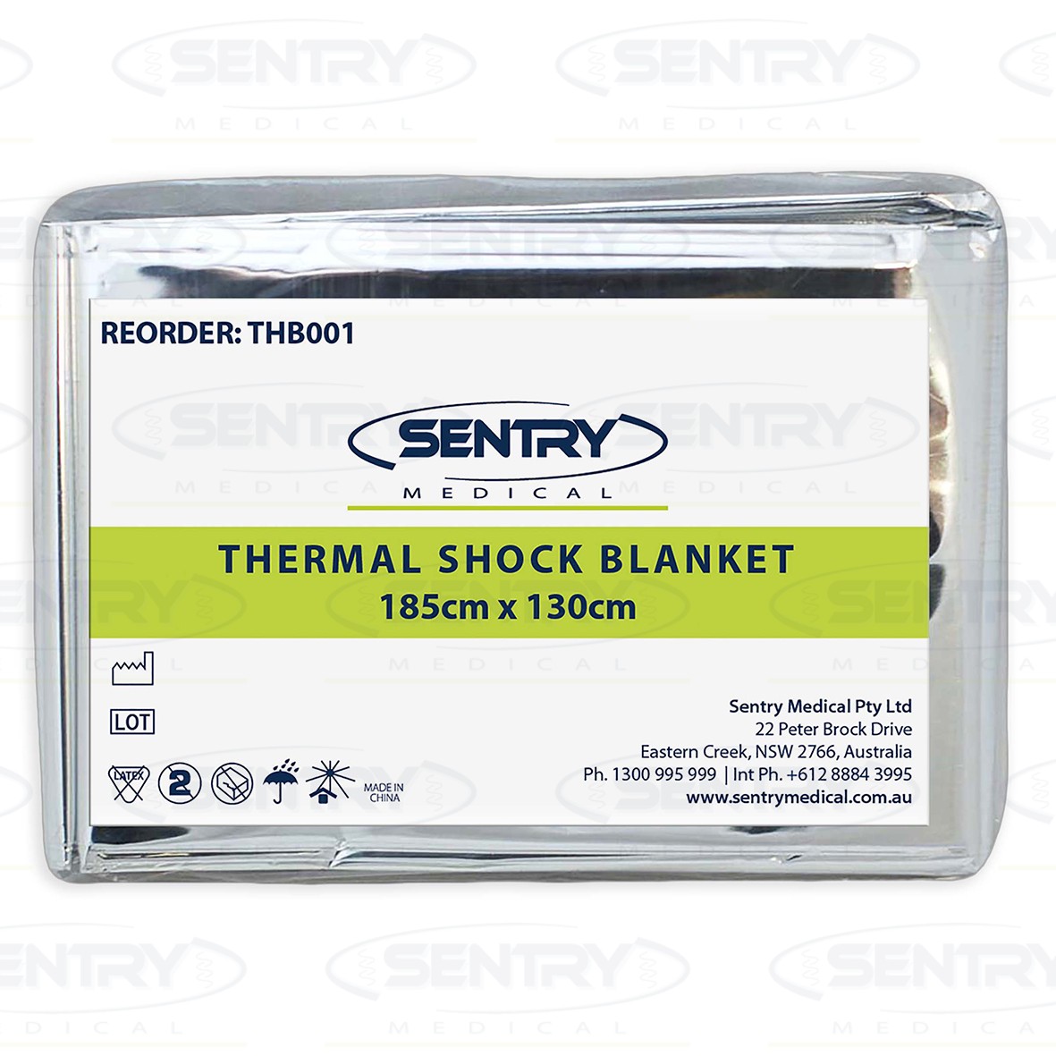SENTRY Thermal Accident Shock Blanket EACH